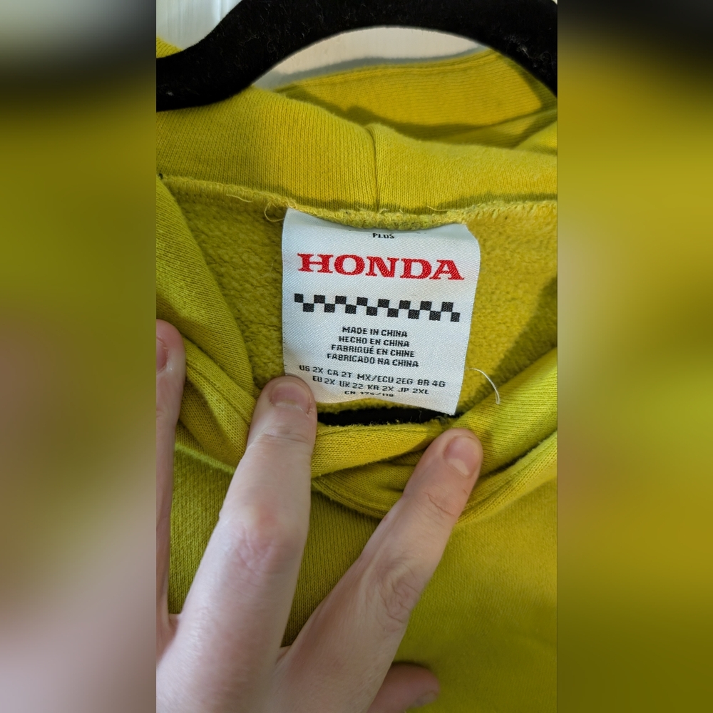 Forever 21 Plus Size Honda Graphic Hoodie 2x - Picture 5 of 9